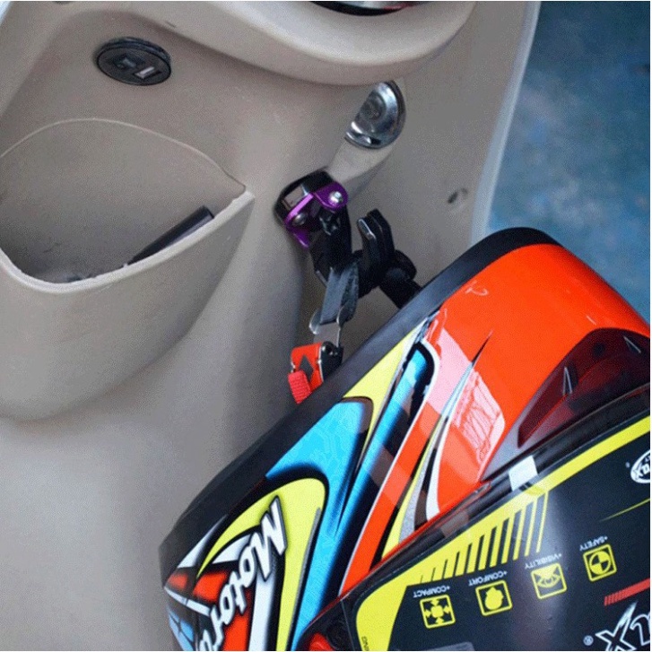 Móc Treo Đồ Cho Xe Máy Xoay Linh Hoạt Nhôm CNC