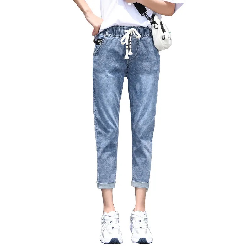 Quần Jeans Cạp Cao Dáng Rộng Size Lớn 40-80KG C9292