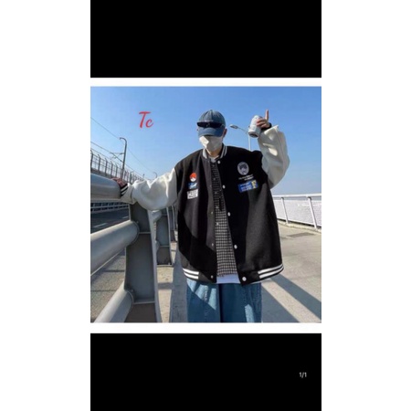 Áo khoác  bomber lô gô hot hit | BigBuy360 - bigbuy360.vn