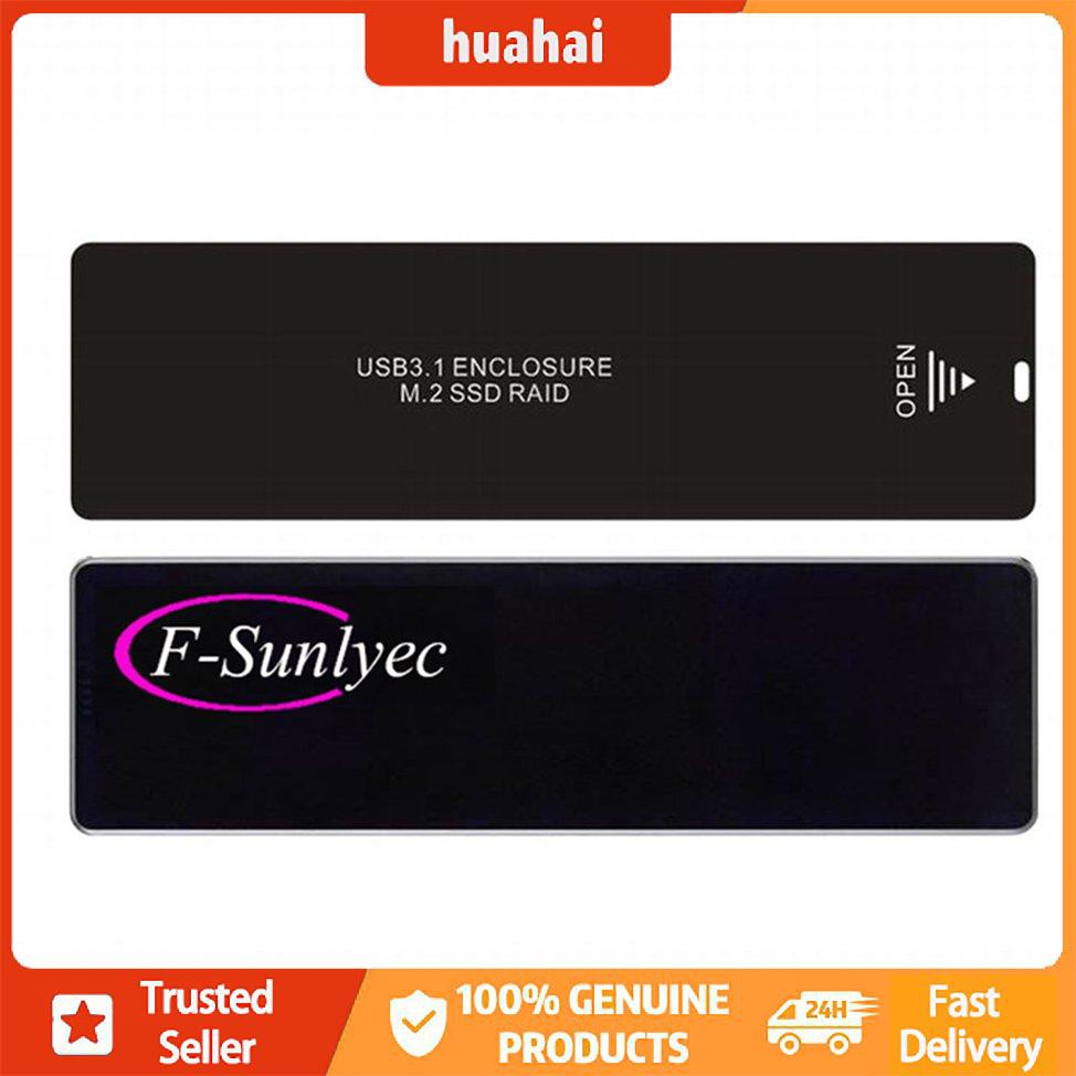Vỏ SSD M2 NGFF Vỏ ngoài M.2 Đến USB Type-C 3.1 Bộ điều hợp SSD cho PCIE NGFF