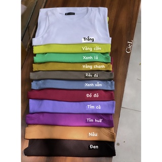 CieL Tanktop- VÀNG CỐM- Áo ba lỗ nữ