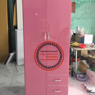 Tủ nhựa Đài Loan hồng xinh xinh freeship tphcm