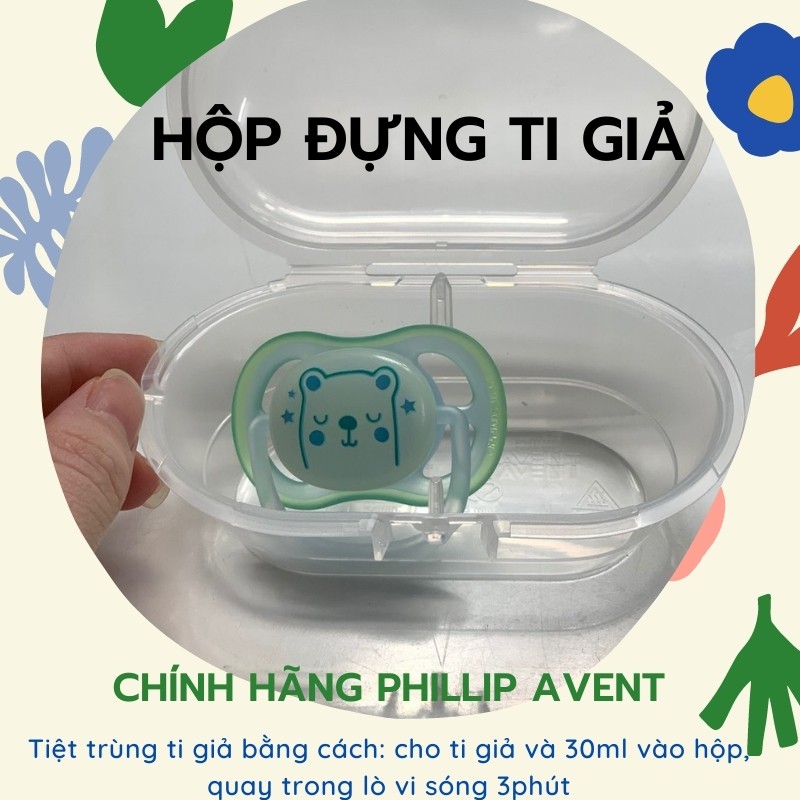 HỘP ĐỰNG TI GIẢ GẶM NƯỚU VỆ SINH 💖𝑭𝑹𝑬𝑬𝑺𝑯𝑰𝑷💖 Hộp ti ngậm có thể tiệt trùng trong lò vi sóng