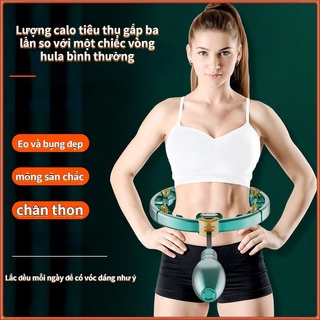 Vòng lắc eo massage bụng thông minh săn chắc thon gọn dáng hỗ trợ luyện tập gym tại nhà