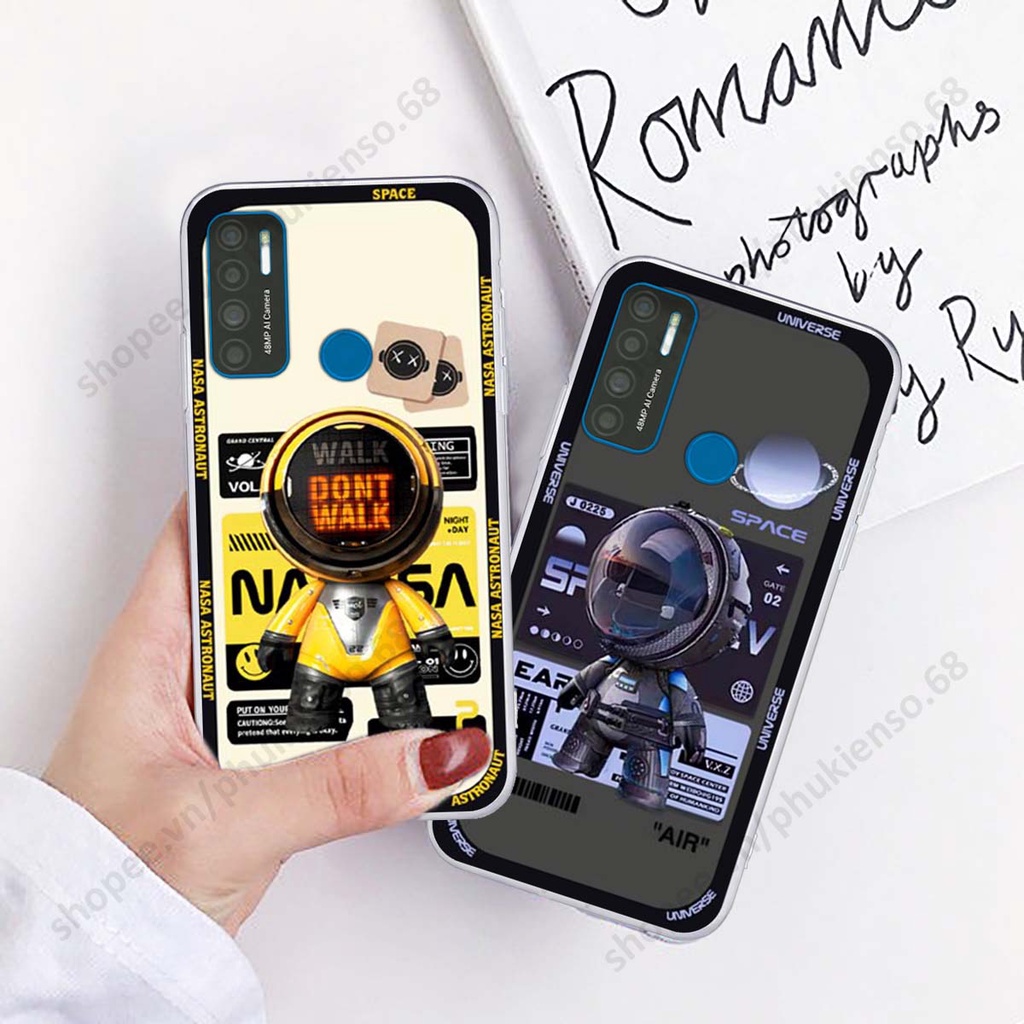 Ốp lưng Vsmart Star 5 / Joy 4 / Live 4 hình người máy, robot nasa đáng yêu dễ thương