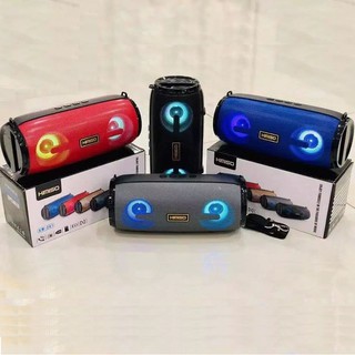 Loa bluetooth kimiso 201 bass trầm – loa nghe nhạc bluetooth đèn led nổi sống động