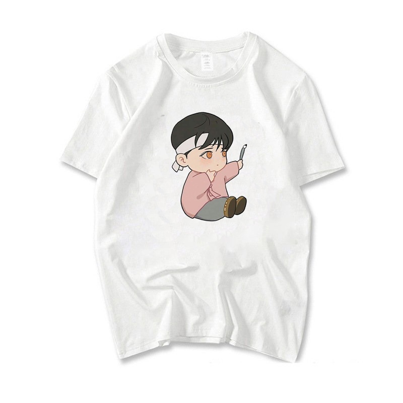 Áo thun phông trắng in hình Dạ ký boylove chibi anime thời trang nam nữ cá tính