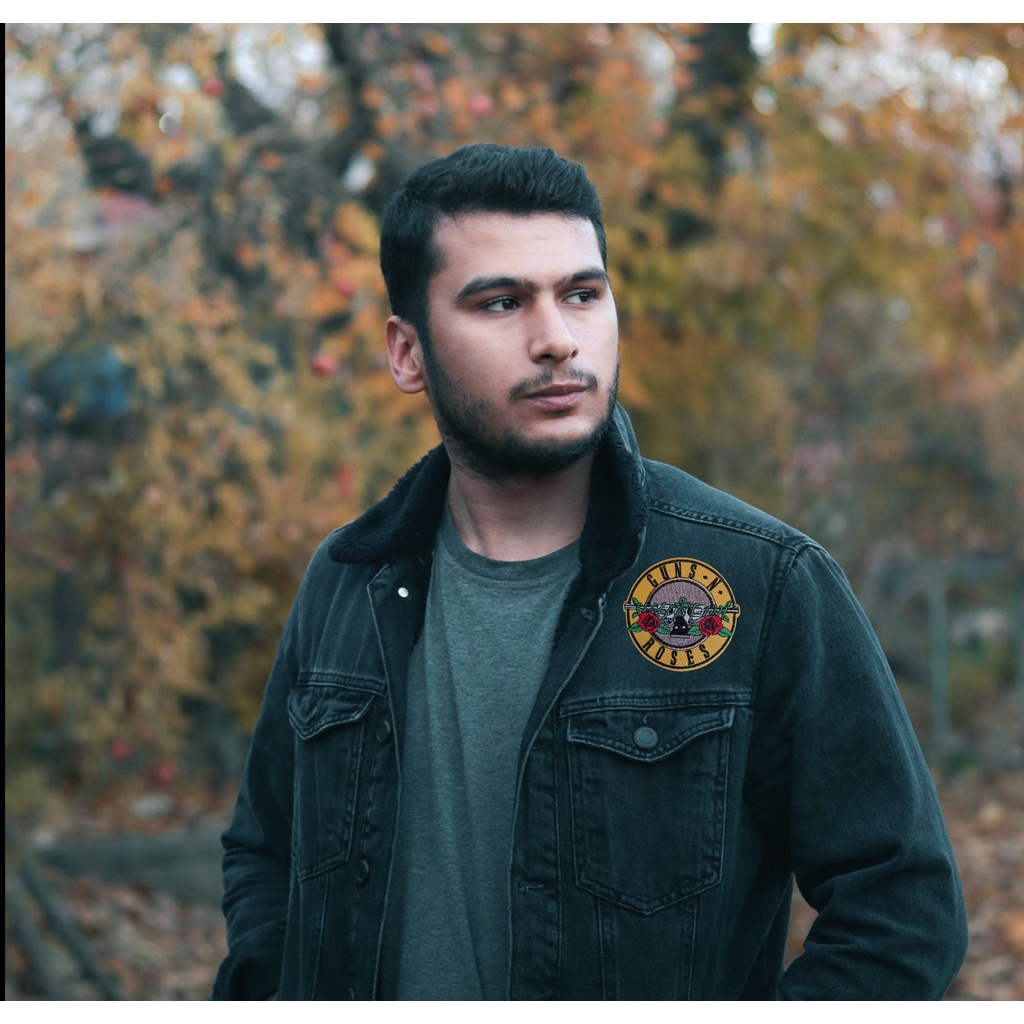 Patch vải ủi nhiệt thêu logo nhóm nhạc Rock Band ACDC KISS Nirvana Metallica Misfits S492