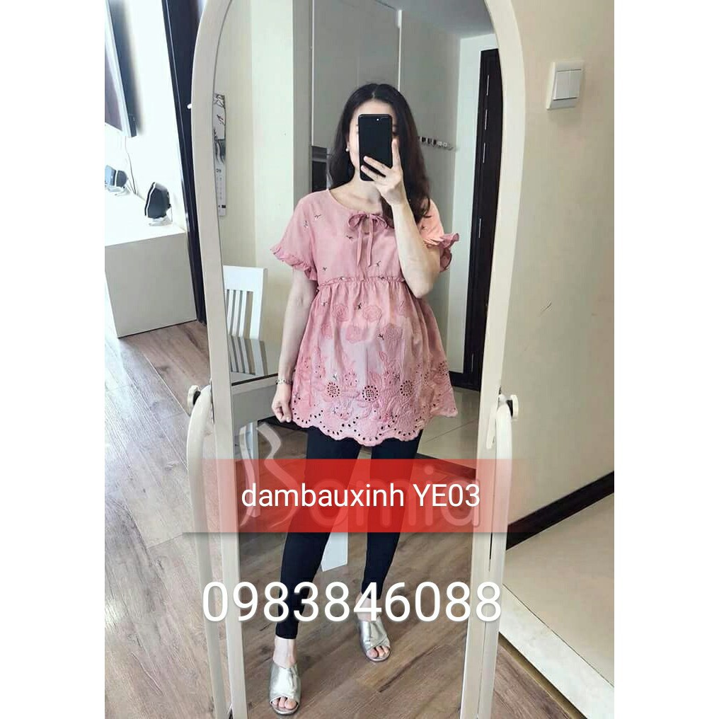 Áo bầu thời trang công sở đẹp YE560 (freesize)