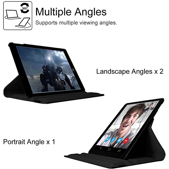 Bao da xoay 360 nhiều màu iPad 2, iPad 3, iPad 4