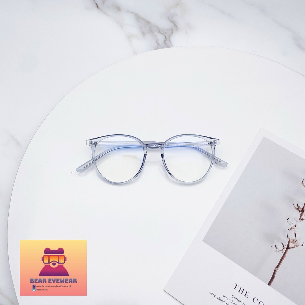 Gọng kính cận Bear Eyewear form tròn vintage