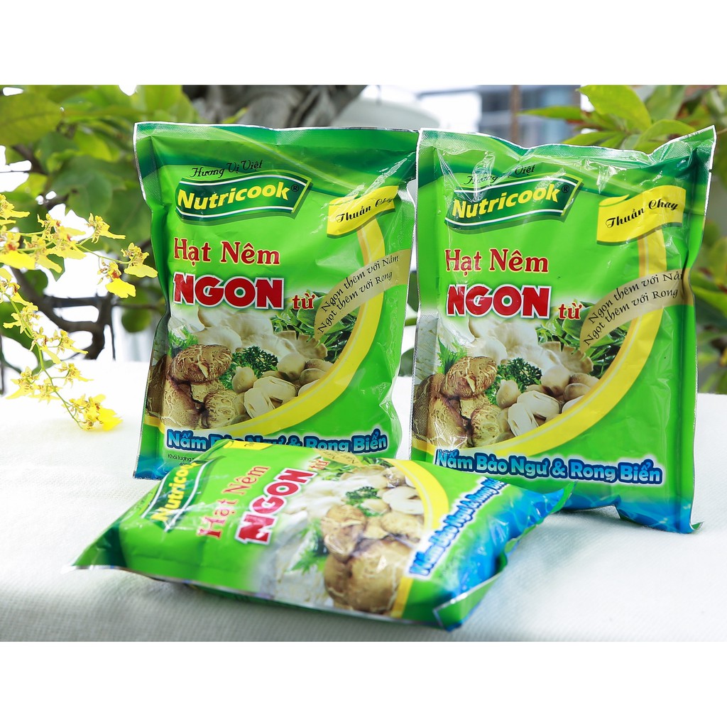 Hạt nêm Nutri nấm bào ngư và rong biển