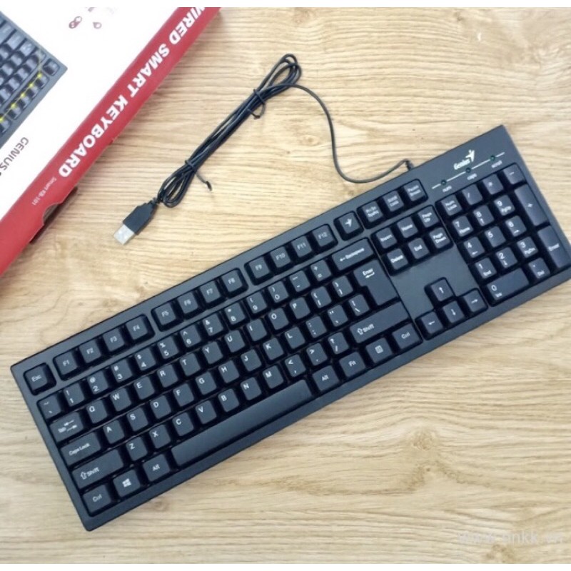 Bàn phím có dây Genius KB100 - Hàng chính hãng - Bảo hành 12 tháng