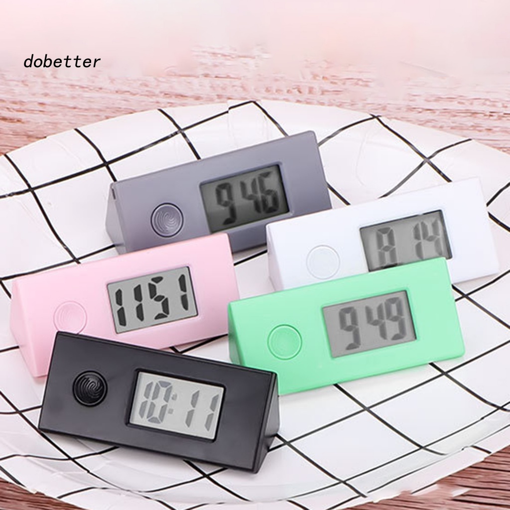 Đồng Hồ Báo Thức Điện Tử Mini Dễ Sử Dụng Cho Văn Phòng
