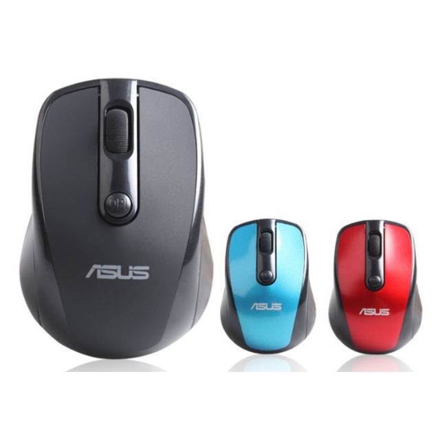 Chuột Mouse không dây ASUS 3100 Black/Red/Violet/Gray (2xAAA)