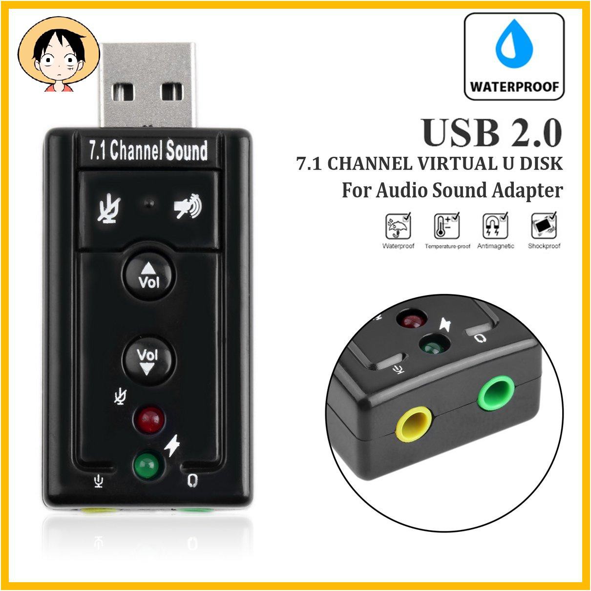 CHANNEL Đầu Chuyển Đổi Usb 2.0 7.1