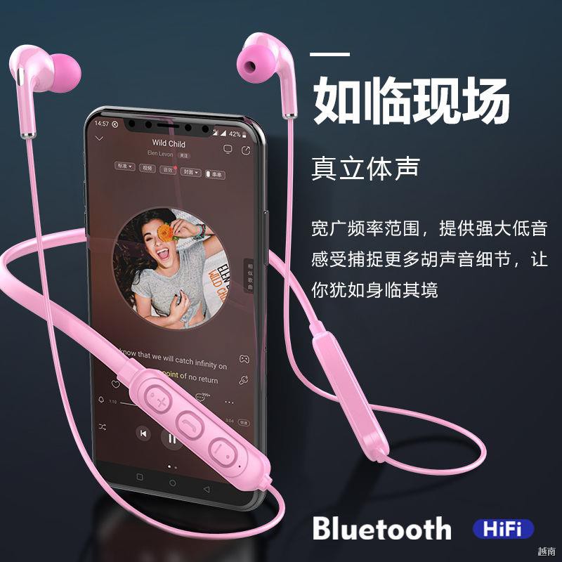 ▦♈Tai nghe Bluetooth không dây thể thao đeo hai bên cổ cho Apple, Android, Xiaomi, vivo, Huawei, OPPO Universal