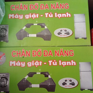 CHÂN KỆ BÊ TÔNG ĐA NĂNG MÁY GIẶT - TỦ LẠNH  (nặng 5kg, siêu dày, chịu tải 400 kg, 1 đổi 1-12 tháng)
