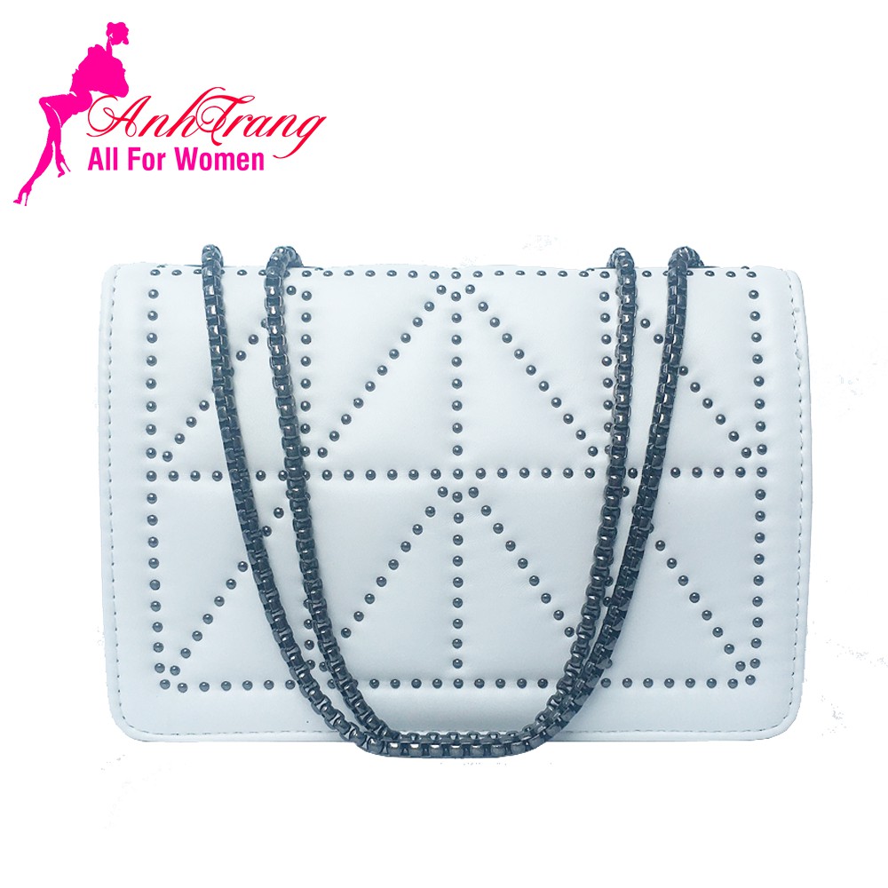 Túi Xách Nữ Da Mềm Đính Hạt Cao Cấp XT004 | BigBuy360 - bigbuy360.vn