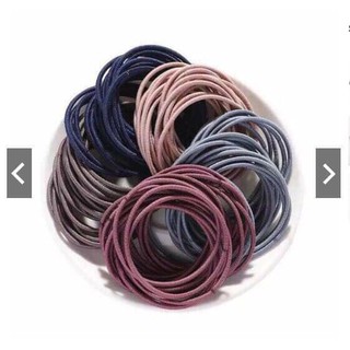 Chun Buộc Tóc Trơn Nhiều Màu