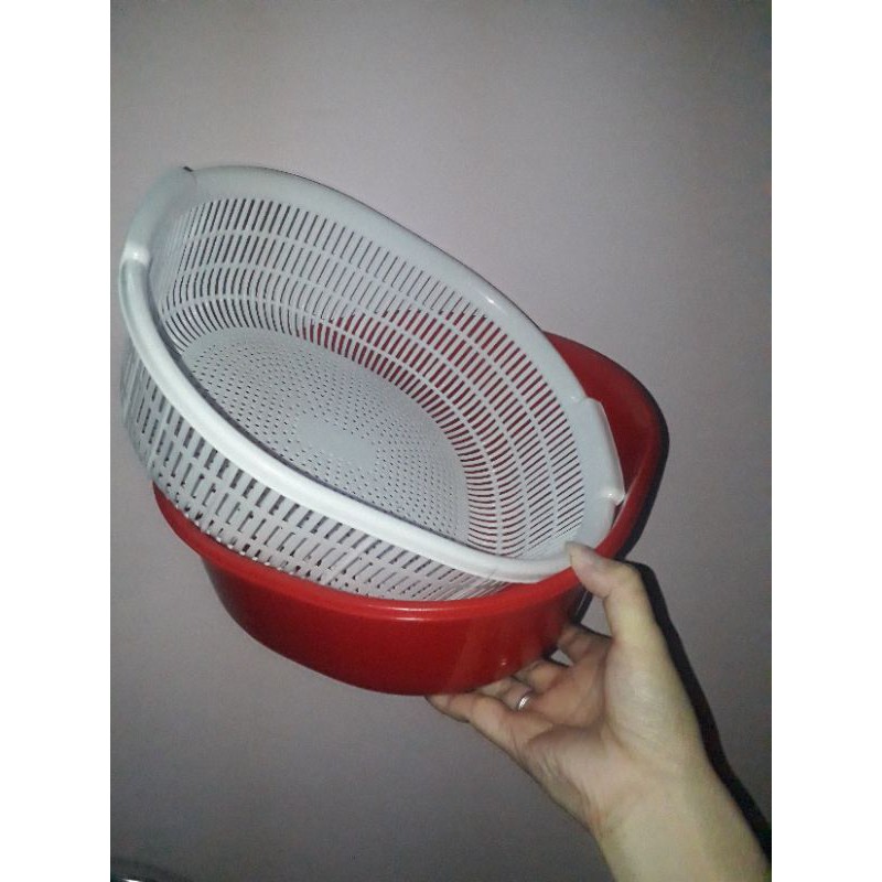 Bộ đôi rổ và chậu tiện dụng
