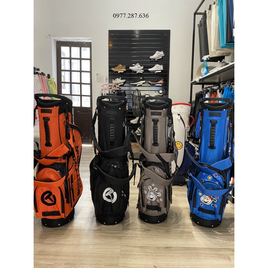 Túi đựng gậy golf có chân chống Scott vải bạt chống nước chống xước cao cấp shop GOLF PRO TM044