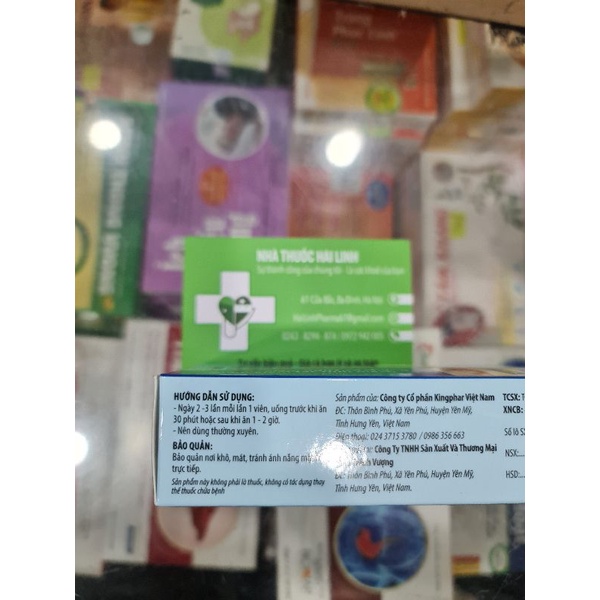 Viên uống giảm viêm tĩnh mạch Tĩnh mạch Kingphar⚡Tặng quà⚡Hộp 30 viên giảm nguy cơ suy giãn tắc tĩnh mạch