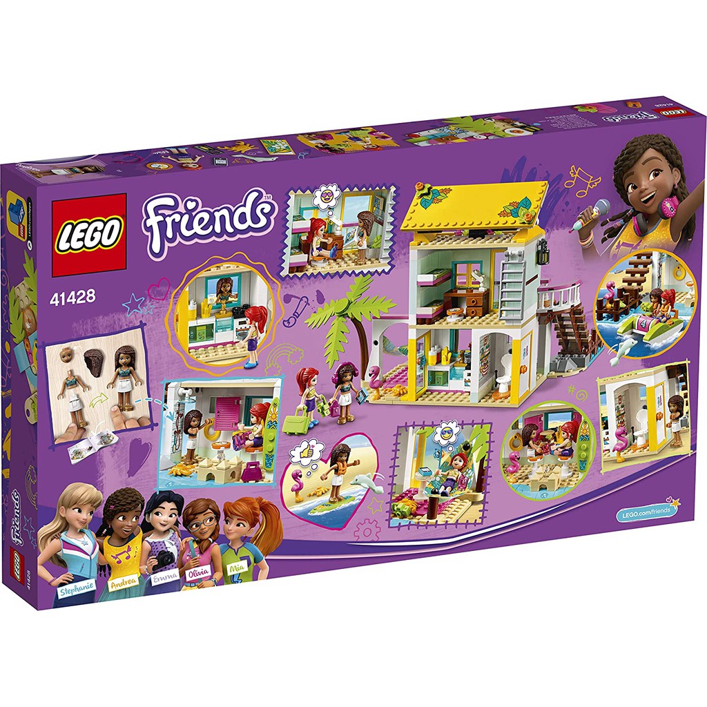 LEGO FRIENDS 41428 Ngôi Nhà Bãi Biển ( 444 Chi tiết)