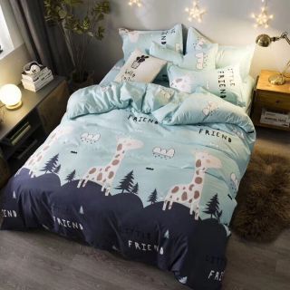 Drap cotton poly hàng nhập sét 5 món
