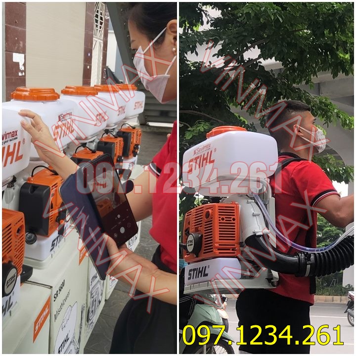 Bình phun xịt diệt vi khuẩn thế hệ mới lắp ráp trên dây chuyền hiện đại của SR-5600 bán tại Hà Đông