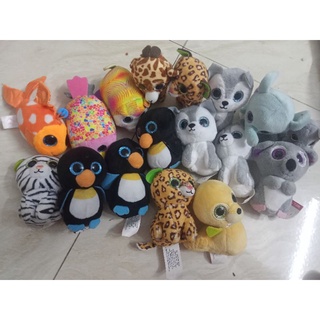 Gấu bông tem ty mắt thủy tinh size khoảng 5cm