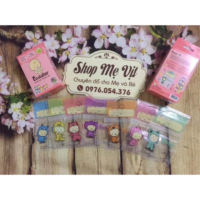 Túi Trữ Sữa Mini Toddler 3 zip 7 màu