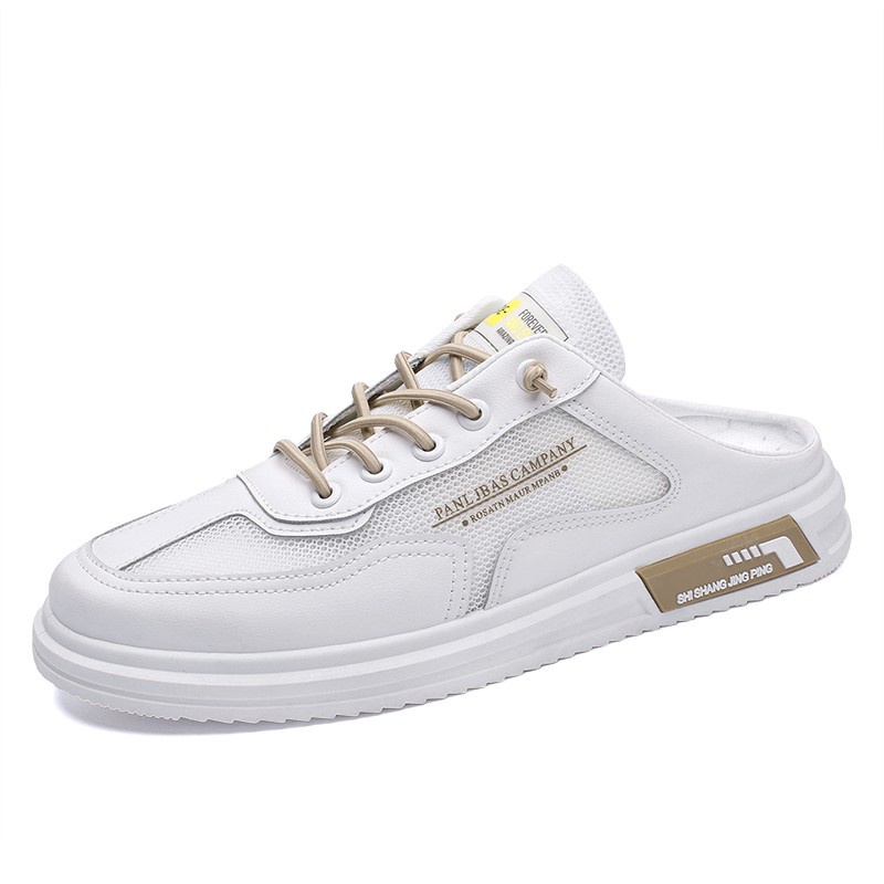 Giày lười phối lưới thoáng khí size 39-44 K60 phong cách cá tính thời trang mùa hè cho nam | BigBuy360 - bigbuy360.vn