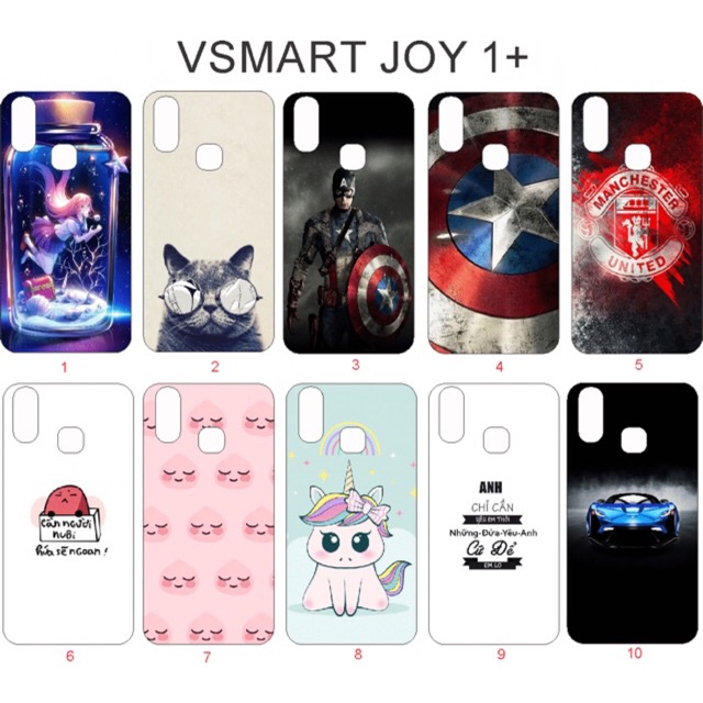 Ốp lưng Vsmart Joy 1+ Hình đẹp, sắc nét