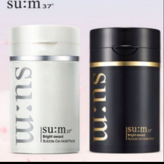mặt nạ sủi bọt thải độc tố da Sum:37 thể tích 50ml