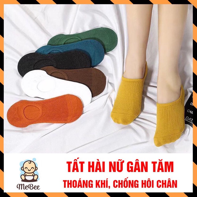 Set 10 Đôi Tất Hài Gân Nữ Xiteen ( Loại 1 )