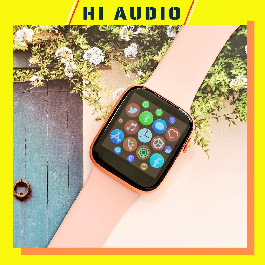 Apple watch T500 Series 5 [ HiAudio.vn ] Đồng hồ thông minh nghe gọi 2 chiều - thay ảnh nền cá nhân - giao diện tổ ong | BigBuy360 - bigbuy360.vn