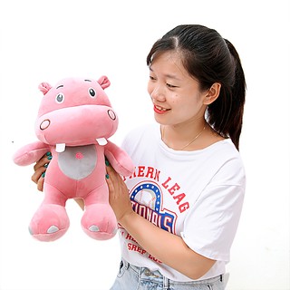 Gấu bông hà mã vải co dãn 4 chiều
