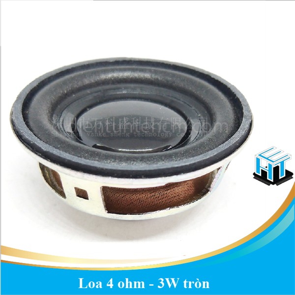 Loa 4 ohm - 3W tròn đường kính 40mm