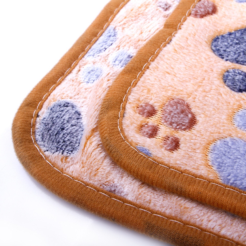 Nệm Hai Mặt Bằng Vải Nhung San Hô Hai Mặt Có Thể Đảo Ngược Cho Thú Cưng Chó Mèo