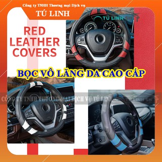 Bọc vô lăng ô tô phong cách thể thao chất liệu da cao cấp, nhiều màu sắc lựa chọn