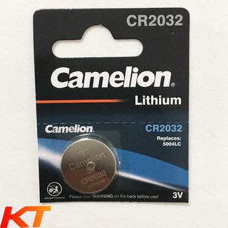 Pin CR2032 3v camelion lithium, pin cmos (vỉ 1 viên)