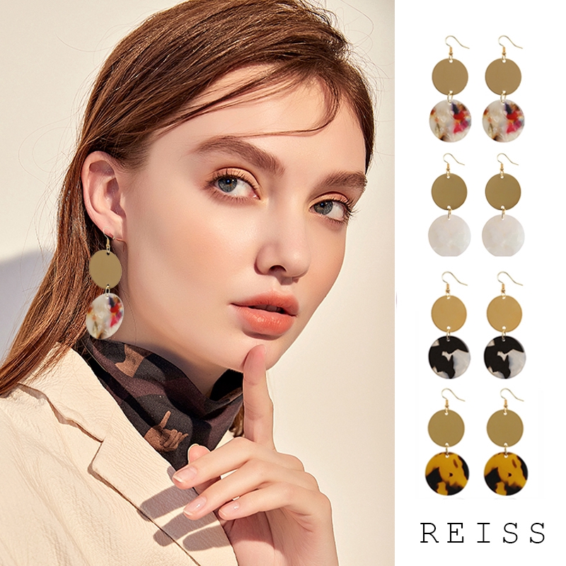 Bông tai kim loại nhiều hình dáng độc đáo