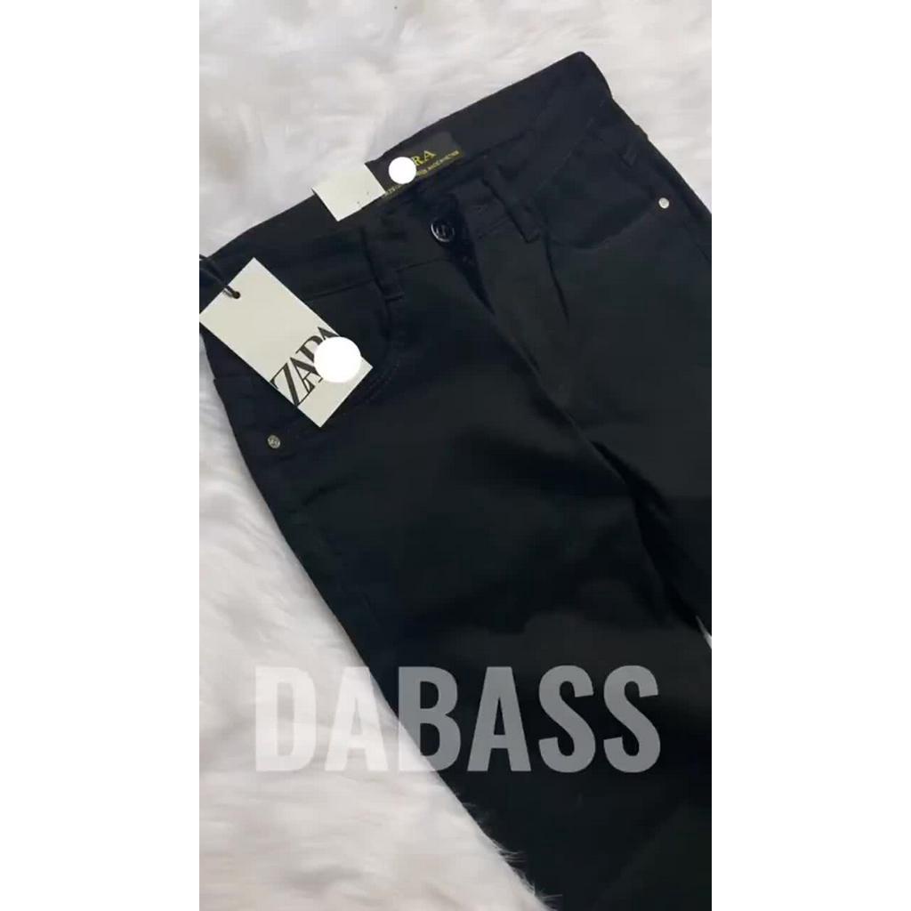 Quần jean nam ZR, quần bò nam màu đen hàng cao cấp xuất dư co dãn thoải mái, có size đại (video, hình chụp thật) | BigBuy360 - bigbuy360.vn