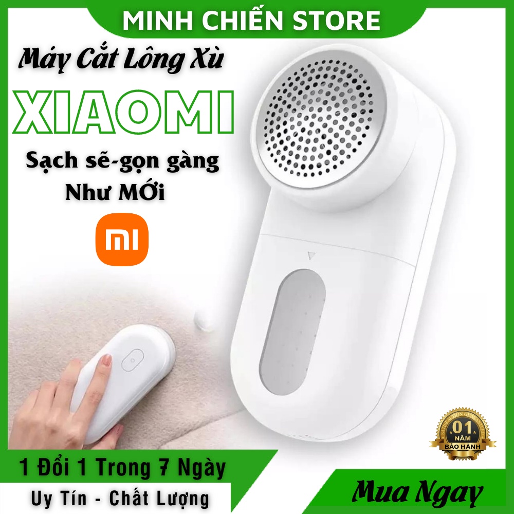 Máy cắt lông xù quần áo Xiaomi Mijia - Máy cắt xơ vải Xiaomi nhiệu công nghệ mới cắt nhanh siêu tiện lợi