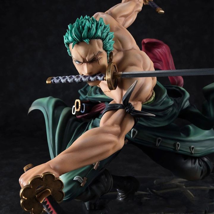 Mô Hình Nhân vật Zoro Tam Kiếm One Piece Chất Liệu Cao Cấp Full Hiệu Ứng Haki - Phiên Bản Đặc Biệt - Mô Hình Figure