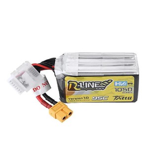Pin lipo Tattu R-line 6s 1050 mAh 95C - Bùng nổ sức mạnh !!!