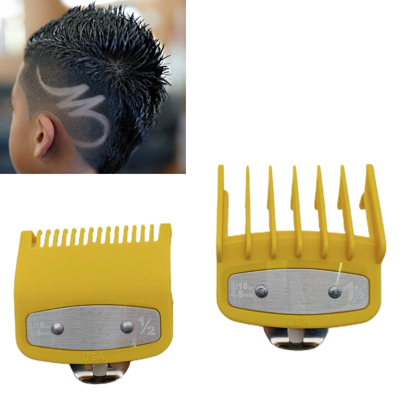Bộ 2 Lược Dẫn Dầu Tạo Kiểu Tóc Cho Thợ Cắt Tóc YOUYO