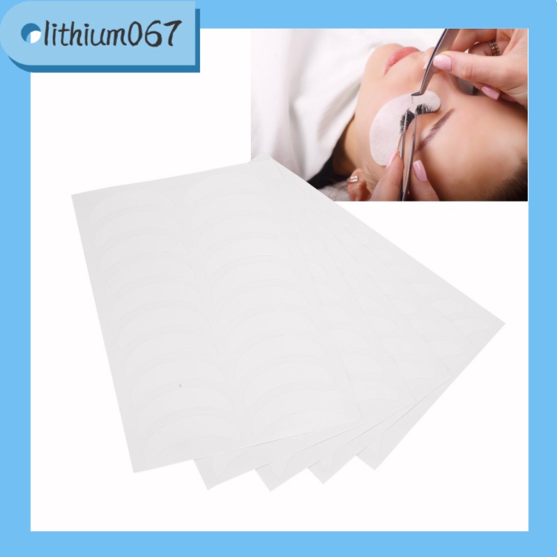 [Hàng mới về] Set 5 tờ miếng dán mắt dùng trong nối lông mi giả chống thấm nước tiện dụng