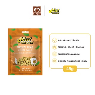 Đậu Hà Lan NUT WALKER - Vị Tiêu tỏi - Túi 45g